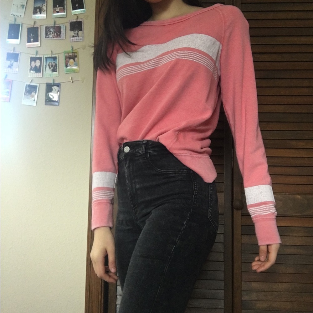 GAP pink sweater